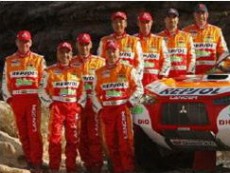 УЧАСТИЕ В РАЛИ ДАКАР 2009 С ЧЕТИРИ ТУРБОДИЗЕЛОВИ АВТОМОБИЛА RACING LANCER